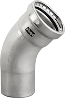 MegaPress 316 FKM Elbow 45°, FTG x P - Model 6826.1XL